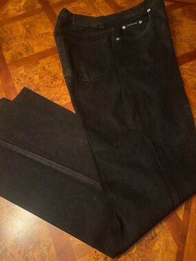 New York & Company Black Bootcut Jeans